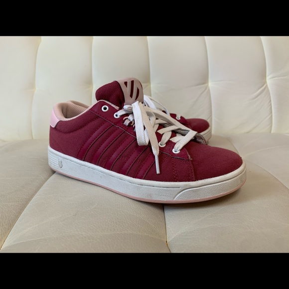 maroon k swiss